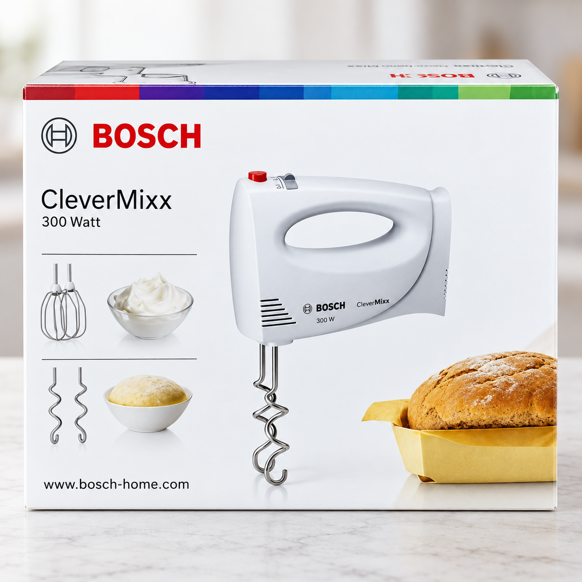 Bosch CleverMixx 300W Hand Mixer