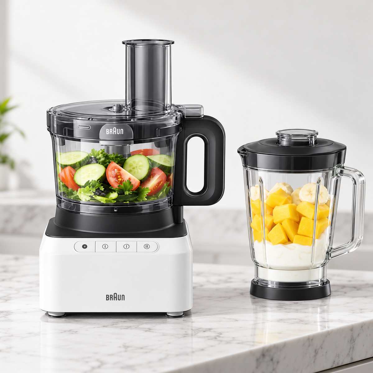 Braun PurEase 6-in-1 Food Processor