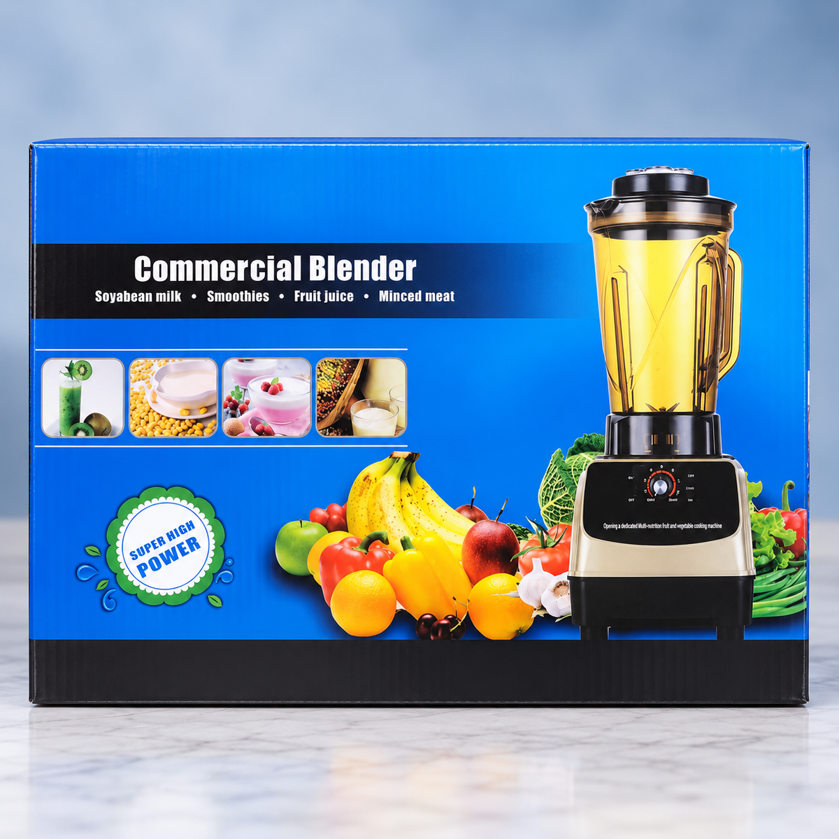 Commercial High-Power Blender