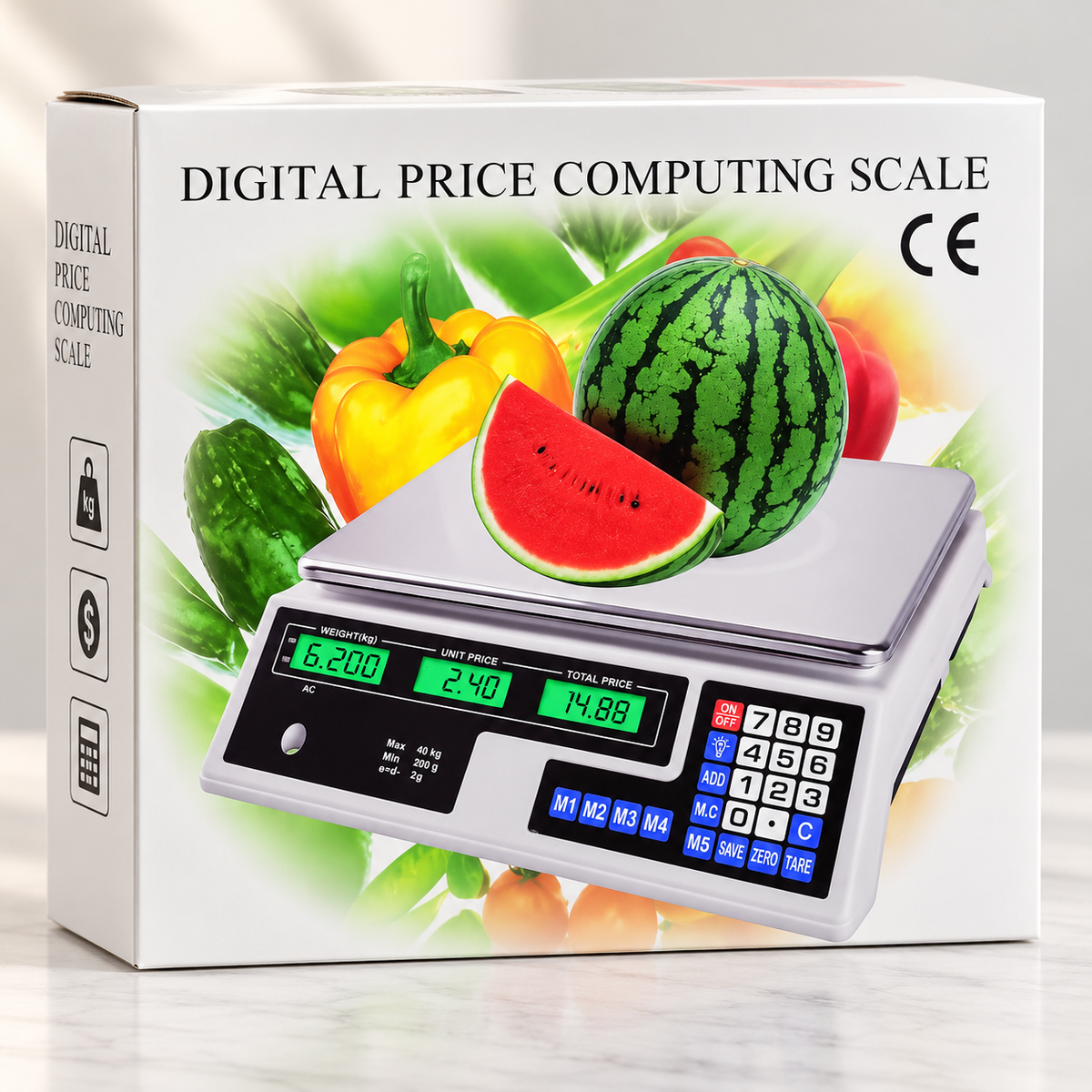 Digital Price Computing Scale – 40kg