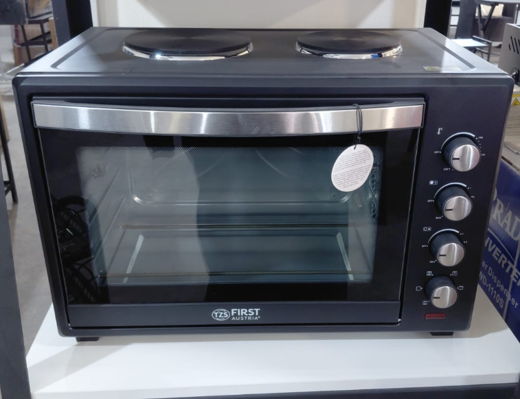 TEST - First Austria 60L Electric Oven with Cooking Plates