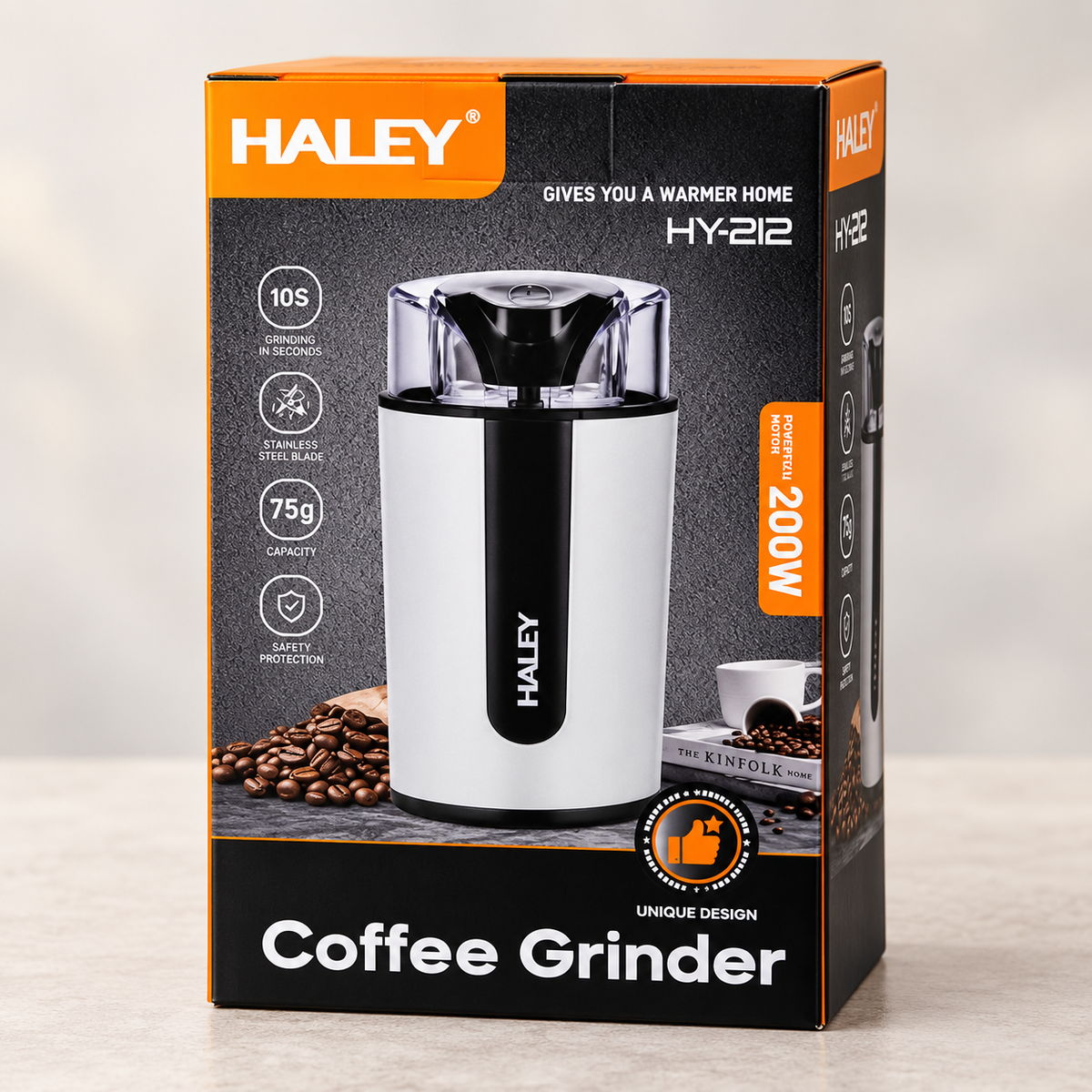 Haley 200W Electric Coffee Grinder