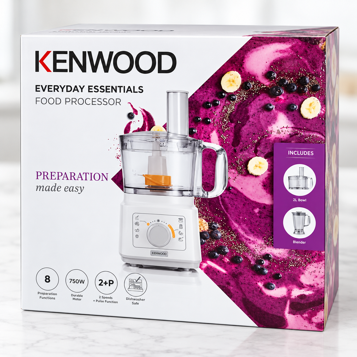 Kenwood Everyday Essentials 750W Food Processor