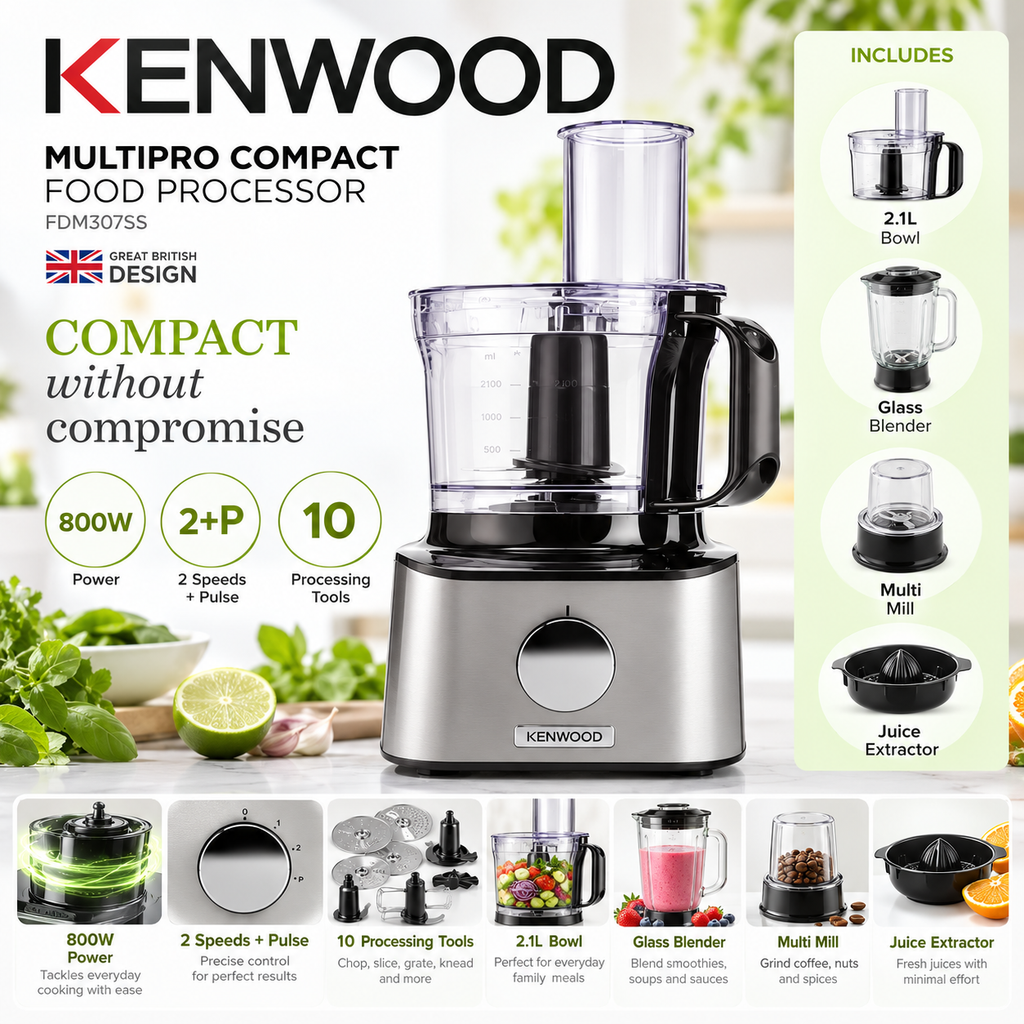 Kenwood MultiPro Compact Food Processor