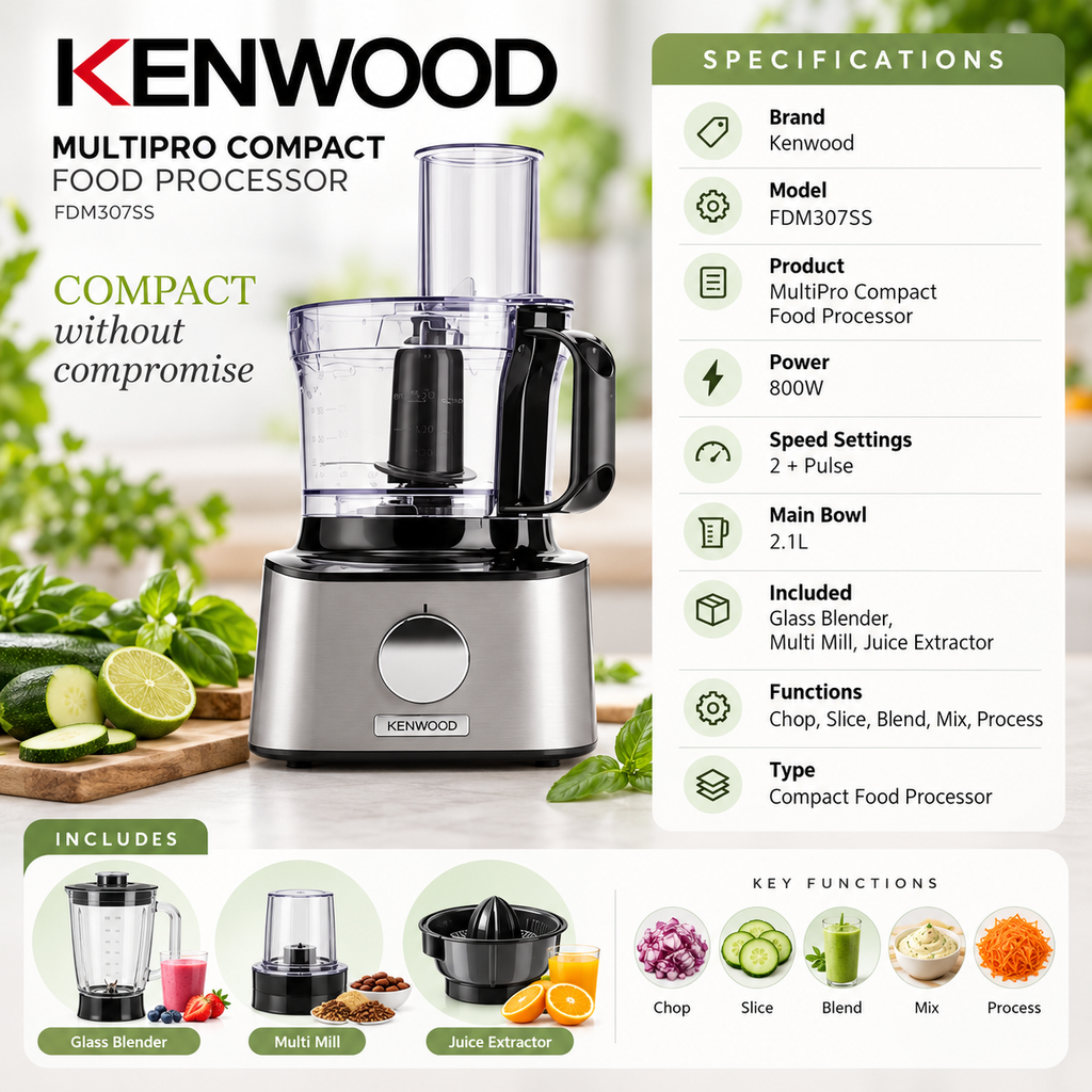 Kenwood MultiPro Compact Food Processor