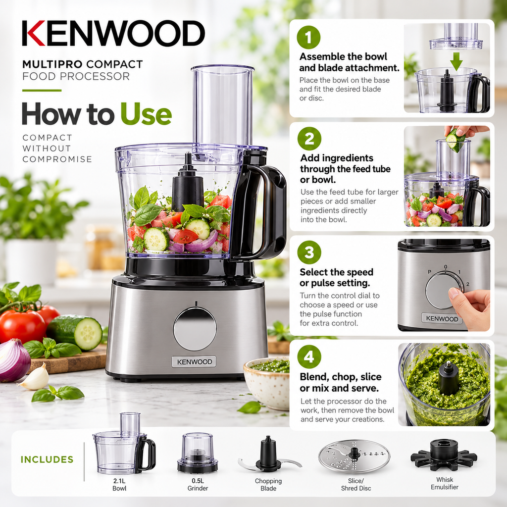 Kenwood MultiPro Compact Food Processor