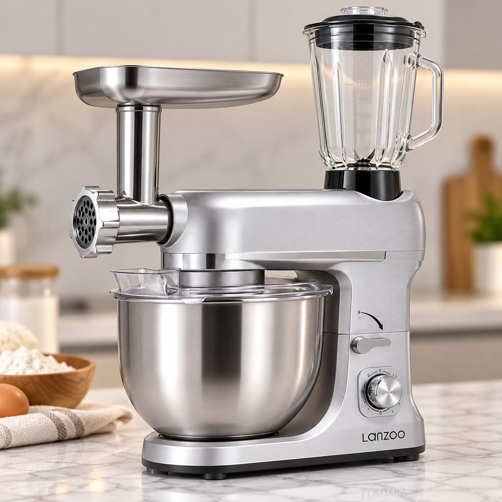 Lanzoo 1400W Multifunction Stand Mixer