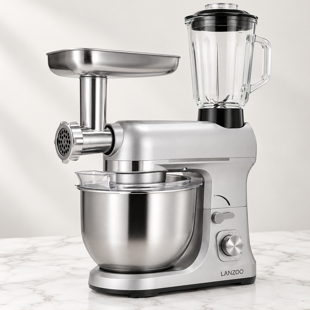 Lanzoo 1400W Multifunction Stand Mixer