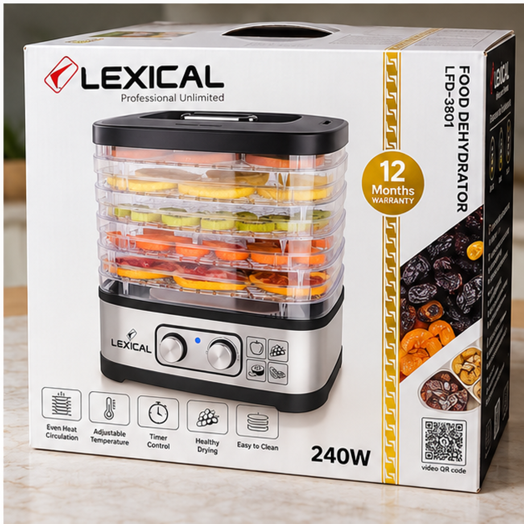 Lexical 240W Food Dehydrator
