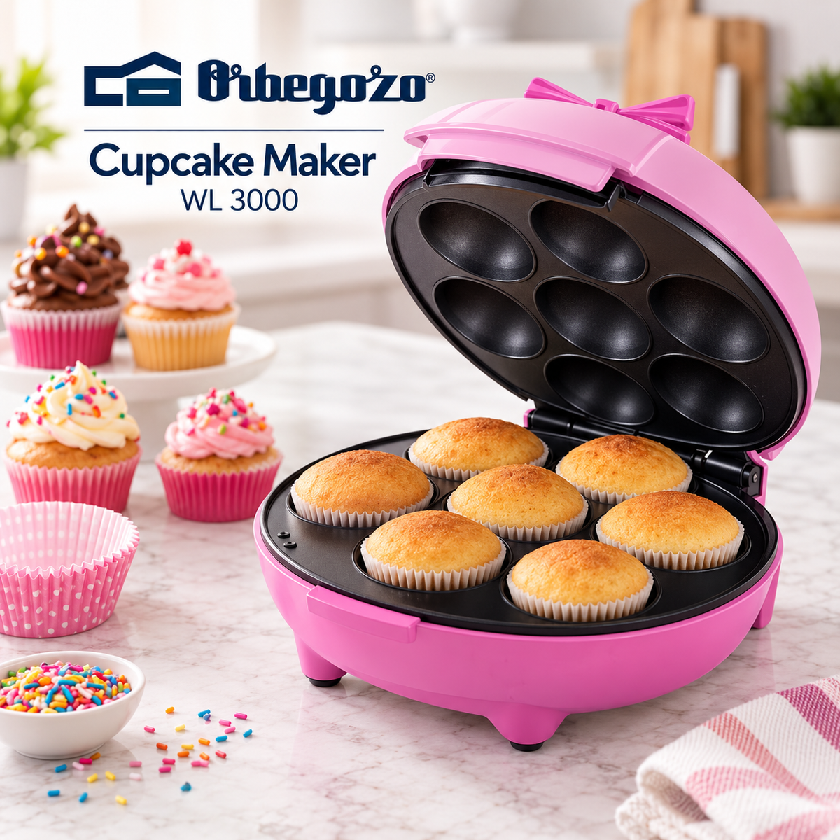Orbegozo Cupcake Maker