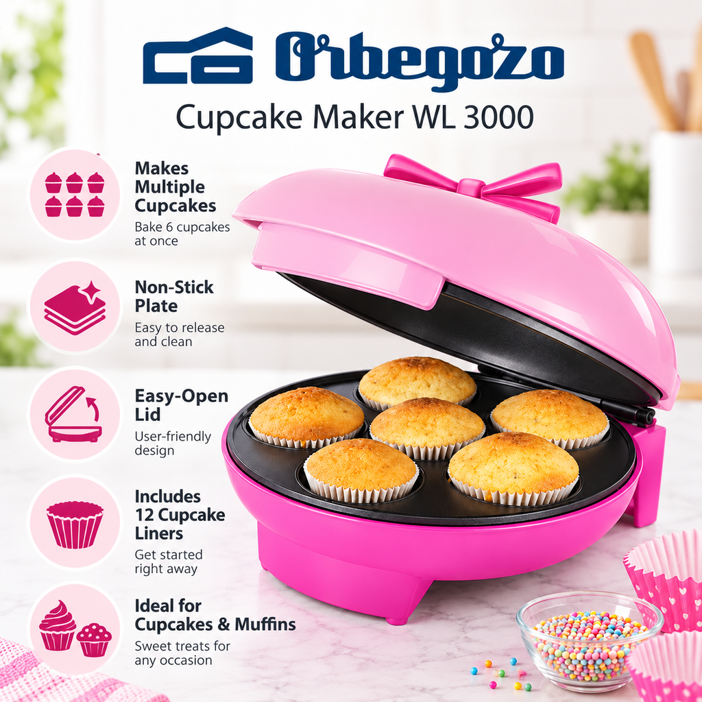 Orbegozo Cupcake Maker