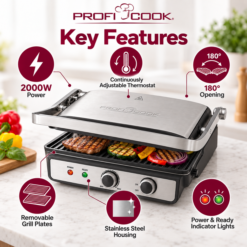 Profi Cook Contact Grill