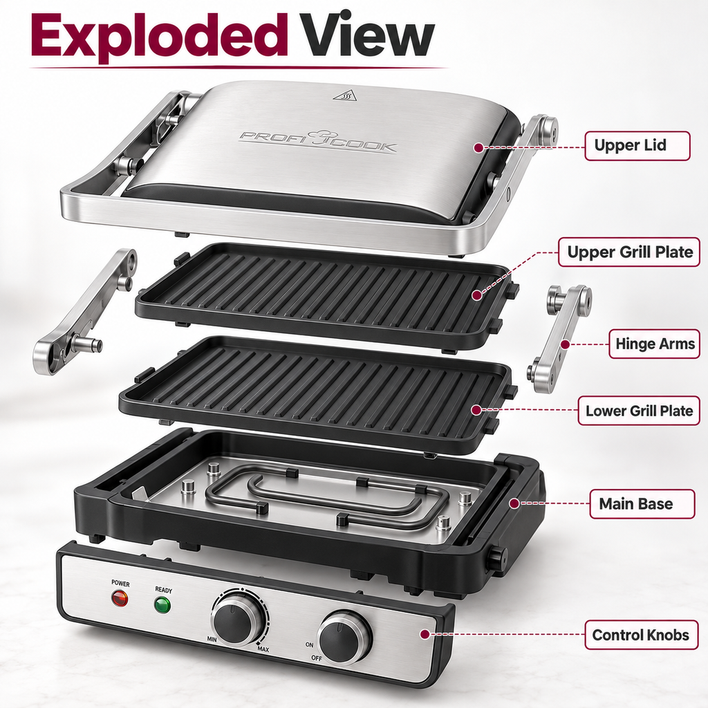 Profi Cook Contact Grill