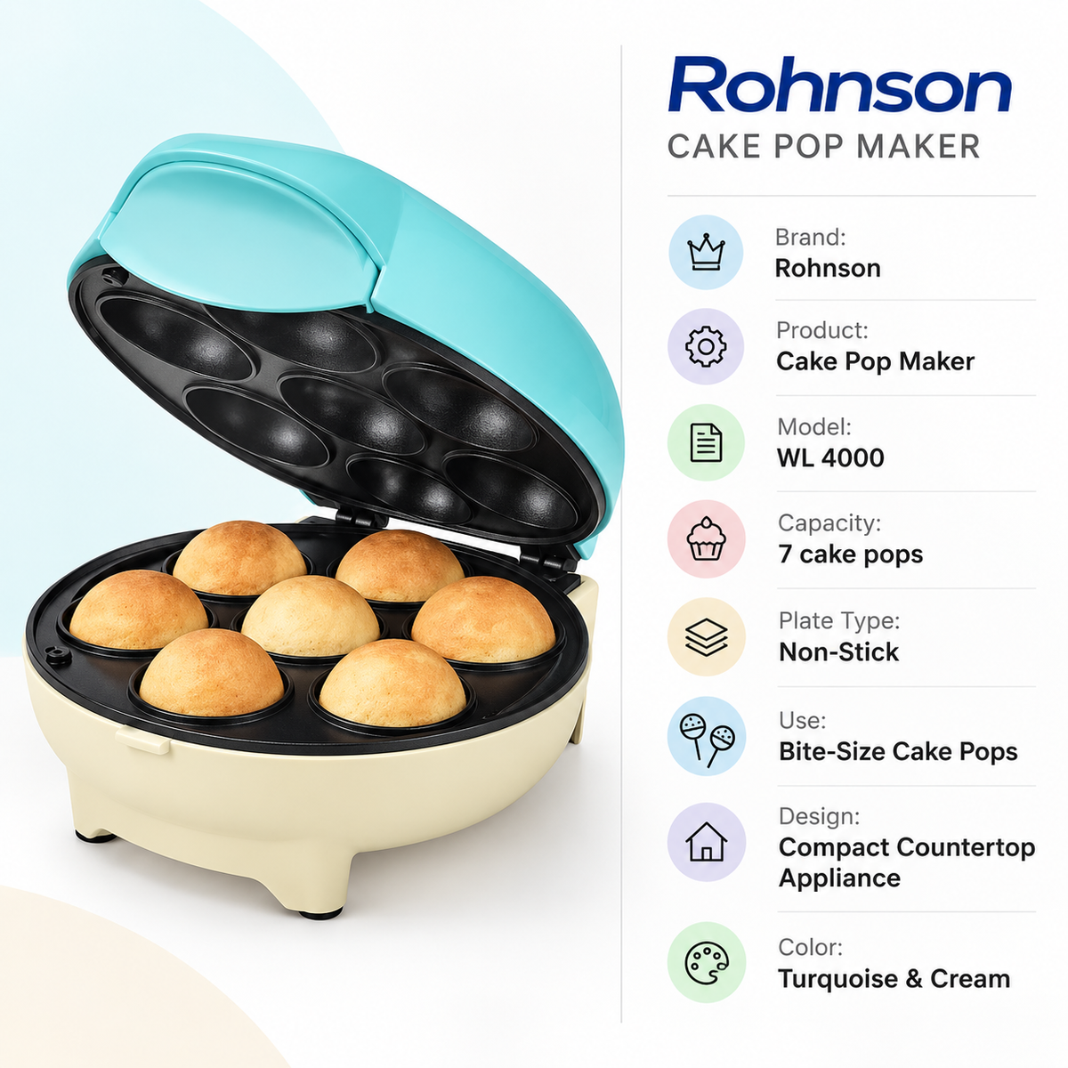Rohnson Cake Pop Maker WL 4000