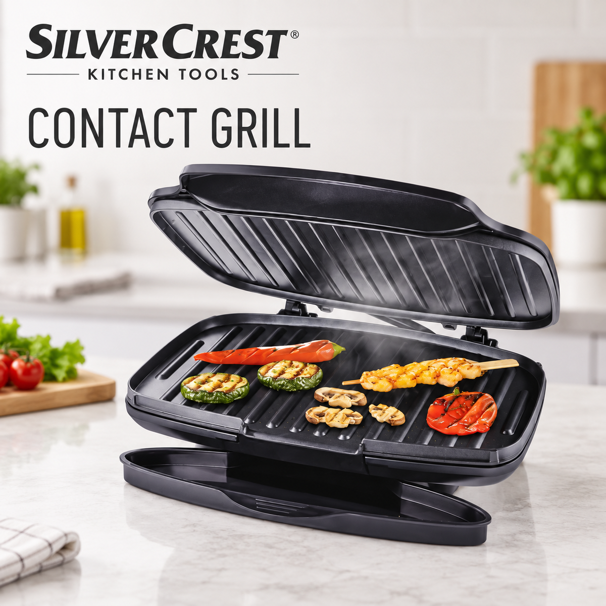 SilverCrest 1000W Contact Grill