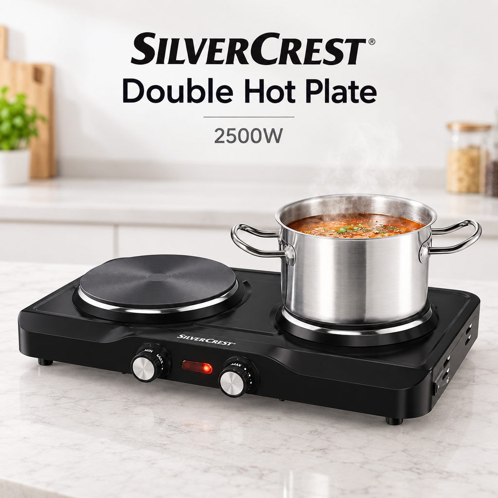 SilverCrest 2500W Double Hot Plate