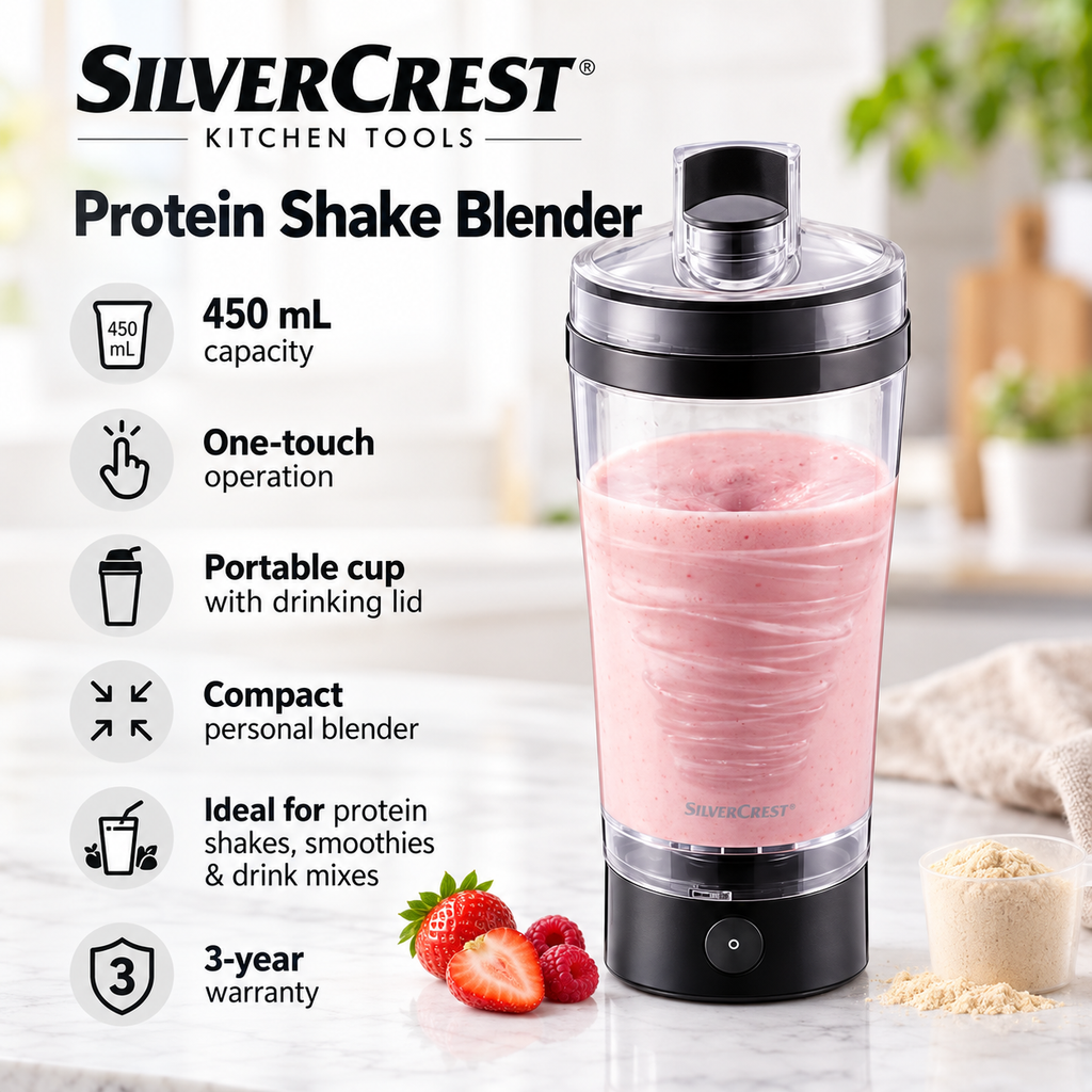 SilverCrest Protein Shake Blender – 450 mL
