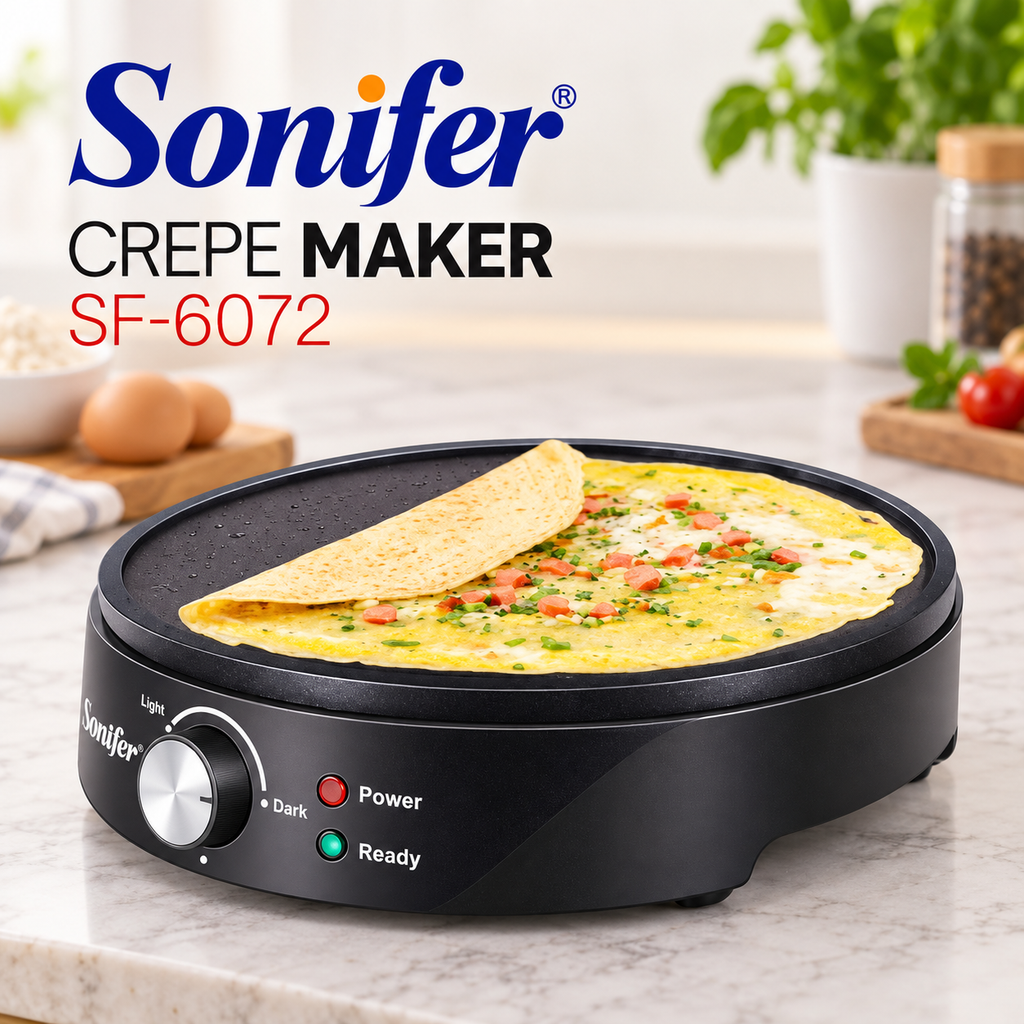 Sonifer 1200W Crepe Maker